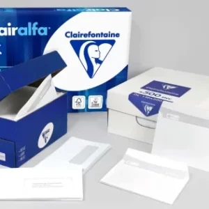 Clairalfa kuverte visoke bjeline, Clairefontaine